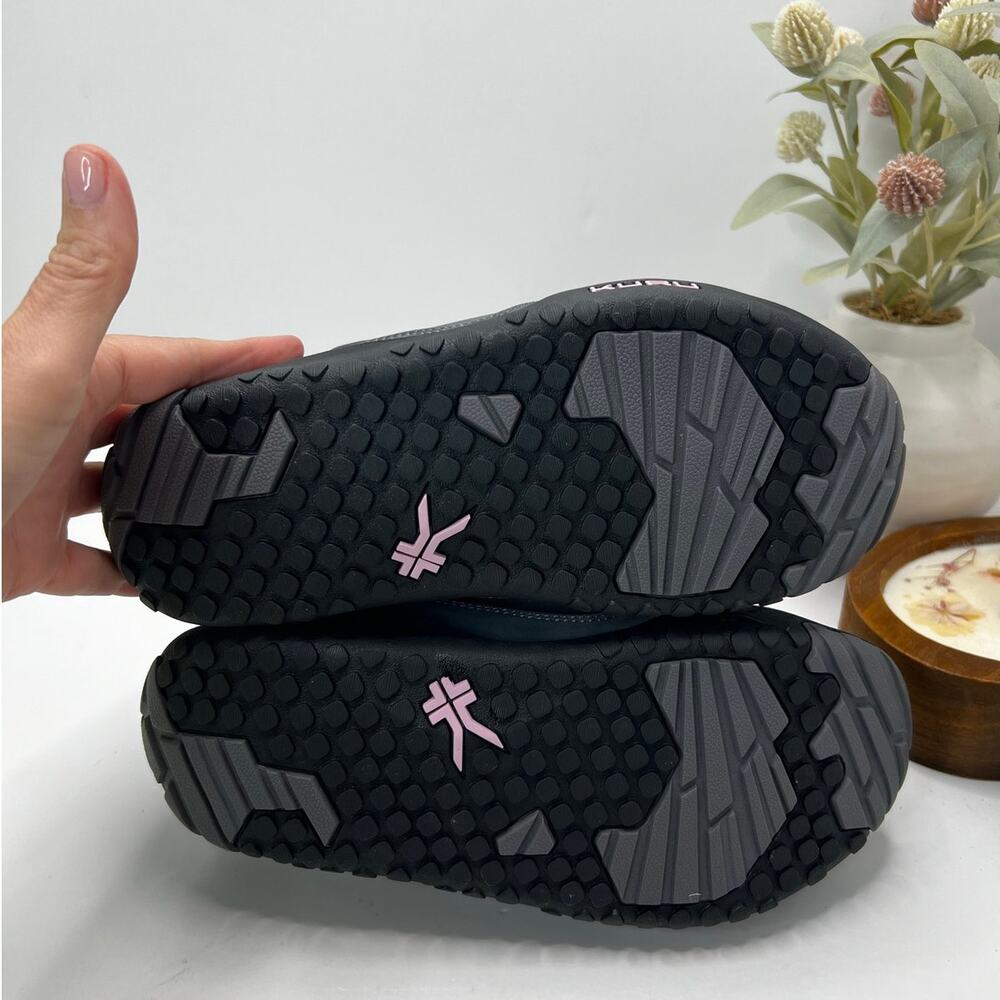 Kuru Chicane Trail Hiking Comfort Sneaker Smoke Gray/Black/Violet Women 6W NWB - Picture 9 of 11